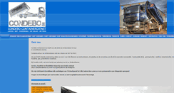 Desktop Screenshot of condebocontainers.be